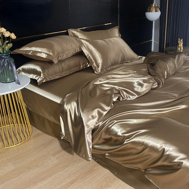 Silk Pillowcase Set - Set Sprei Mewah 100% Sutra Mulberry