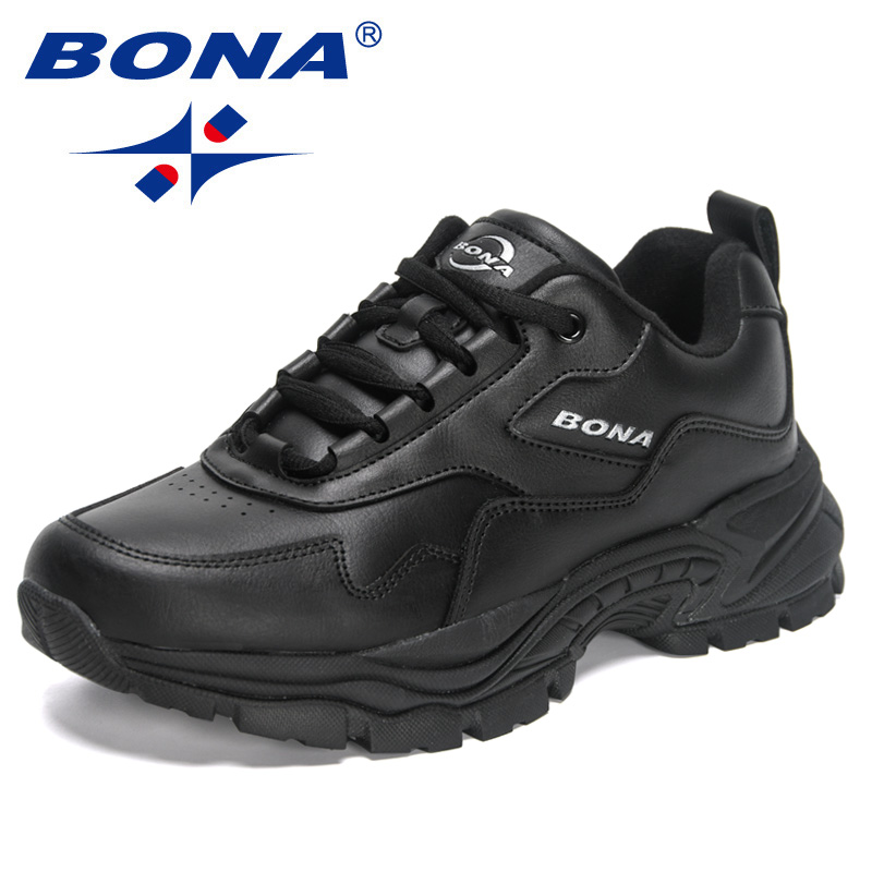 Luxury Lifestyle Brand - BONA Sepatu Lari Desainer Baru Sepatu