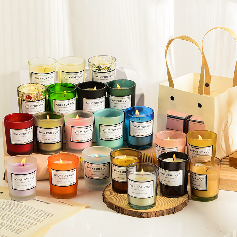 Scented Candle Luxury - Lilin Aromaterapi Mini Kotak Hadiah Premium