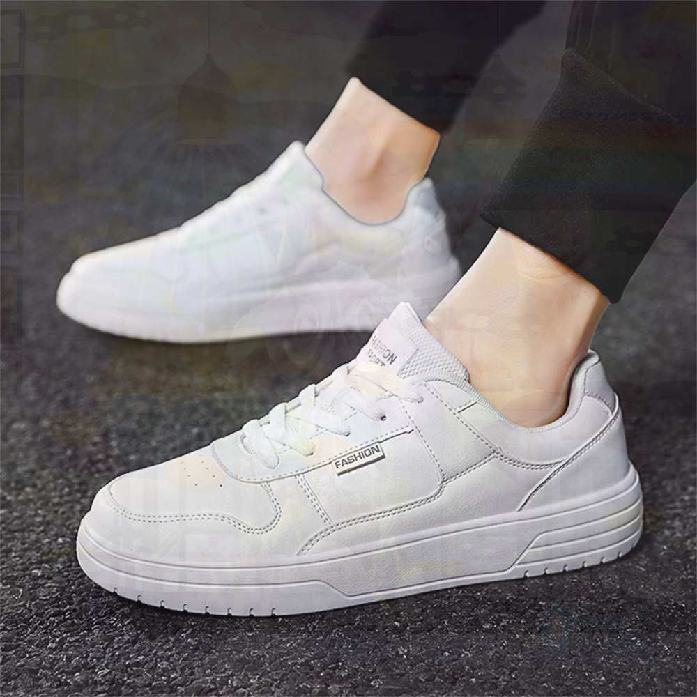 Luxury Lifestyle Cost - Sepatu Kulit PU dengan Dasi 41