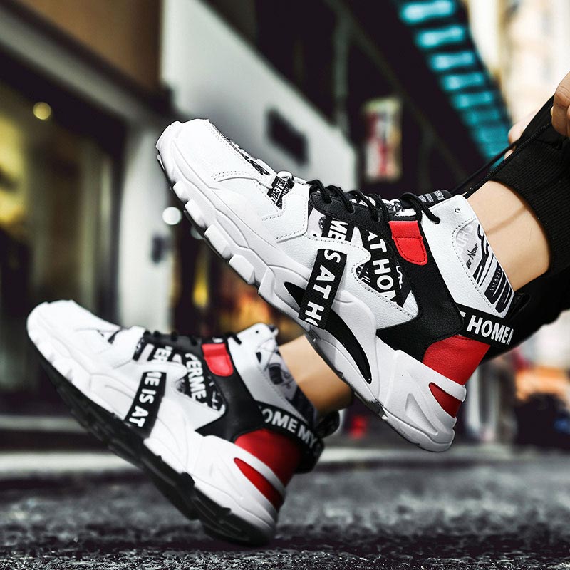 Luxury Lifestyle Resort - Sneakers Pria Chunky Atasan Tinggi Ukuran