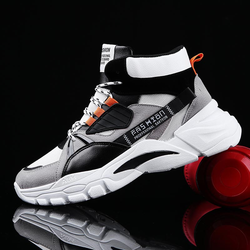 Luxury Lifestyle Brand - Hightop Musim Panas Pria Sepatu Olahraga