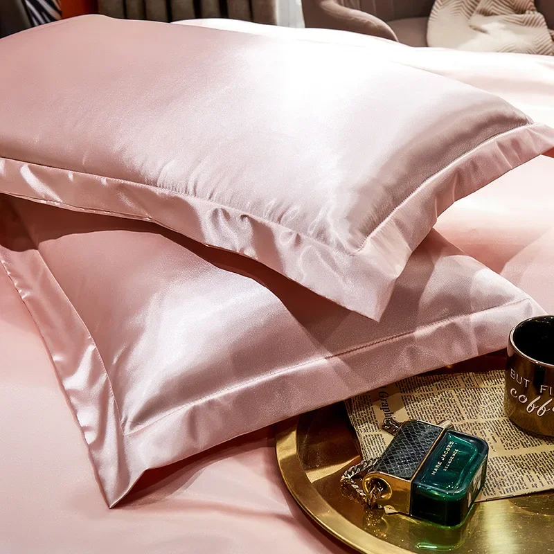 Silk Pillowcase Set - 2 buah 100% sarung bantal sutra