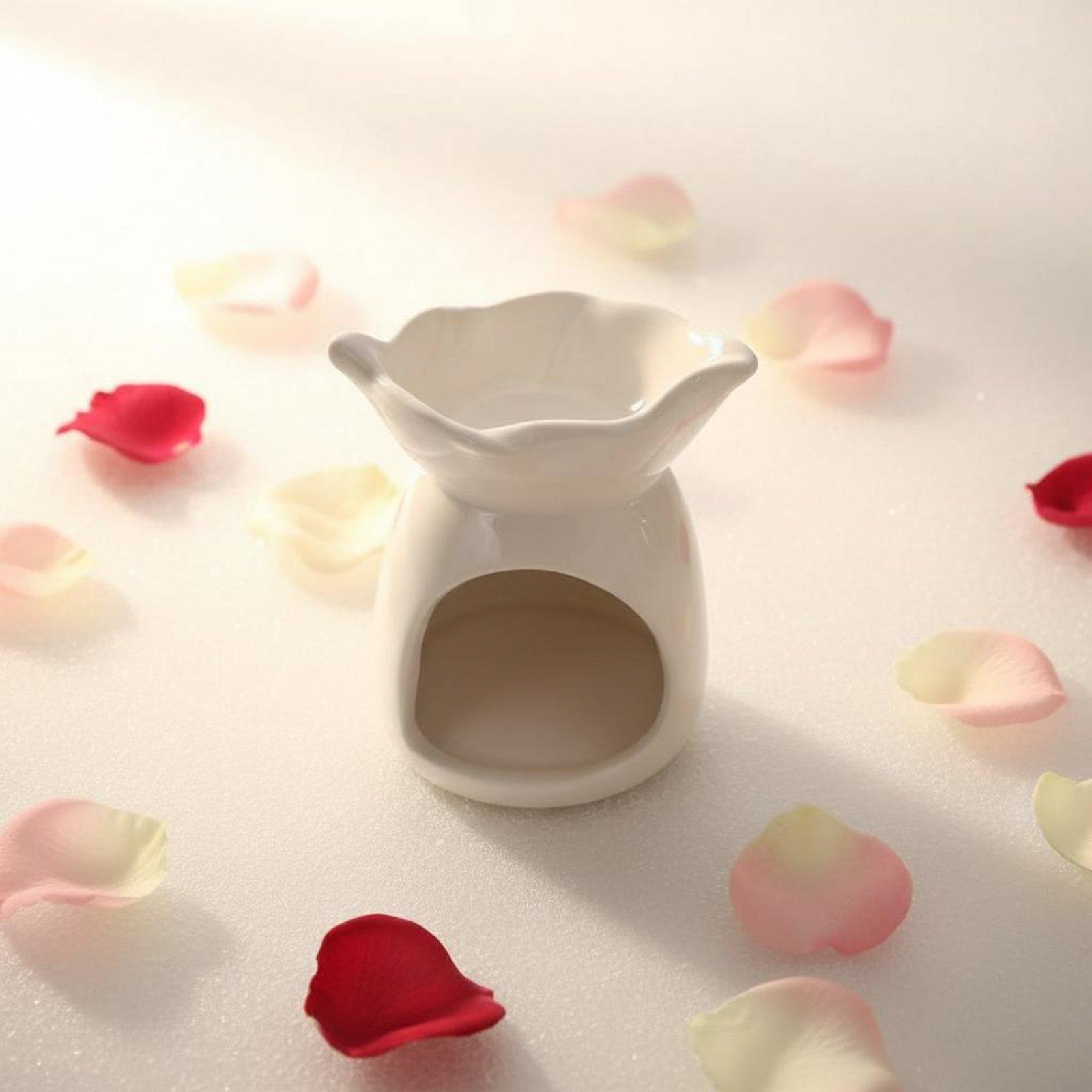 Scented Candle Luxury - Tempat Lilin Keramik Pengharum Ruangan Pembakar