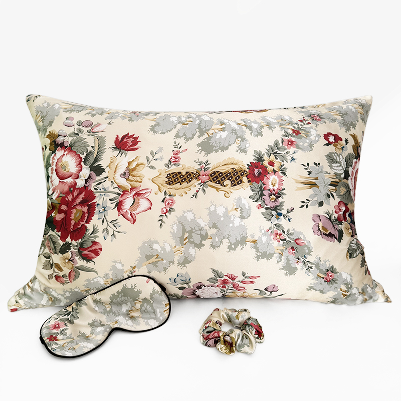 Silk Pillowcase Set - Sarung bantal ritsleting 1 buah dengan