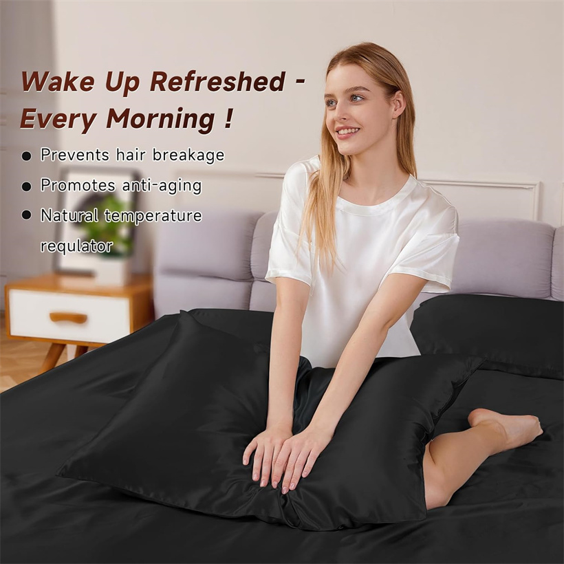 Set Sprei Sutra Mulberry Halus - Silk Pillowcase Set ulasan dan harga
