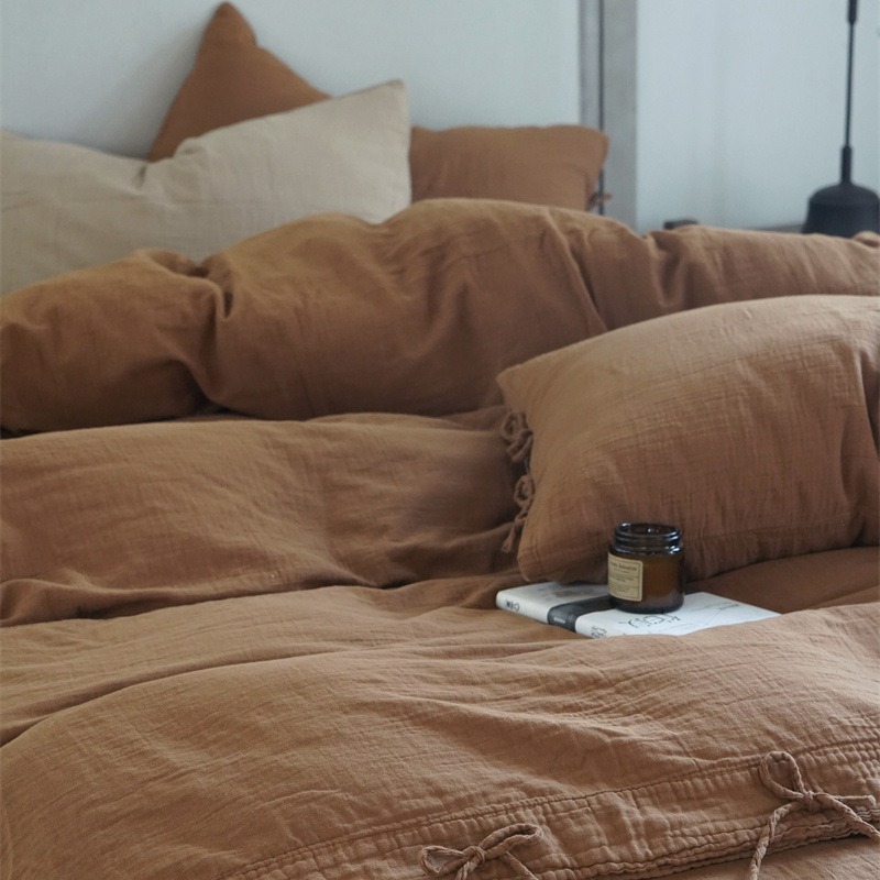 Set tempat tidur kasa katun 1  - Silk Pillowcase Set ulasan dan harga