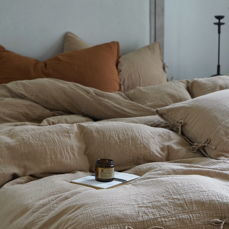 Set tempat tidur kasa katun 1  - Silk Pillowcase Set ulasan dan harga