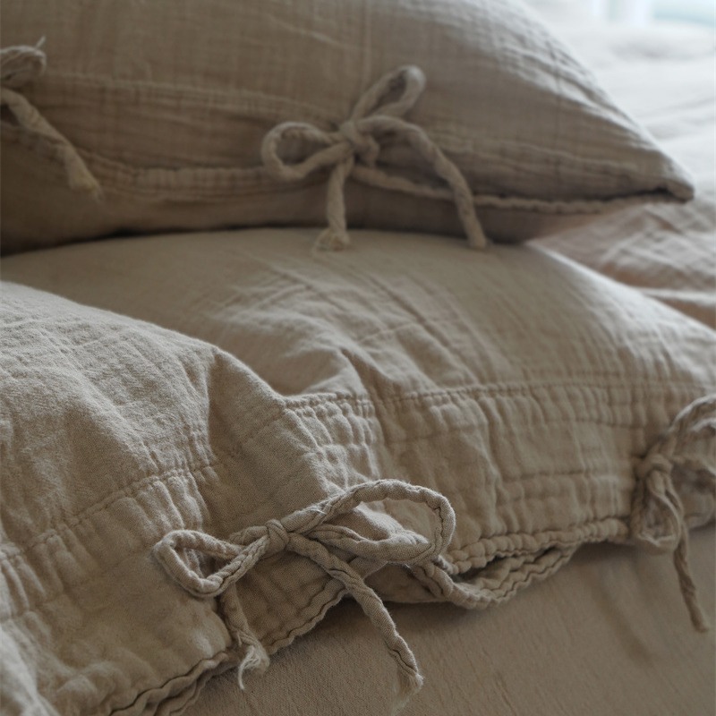 Set tempat tidur kasa katun 1  - Silk Pillowcase Set ulasan dan harga