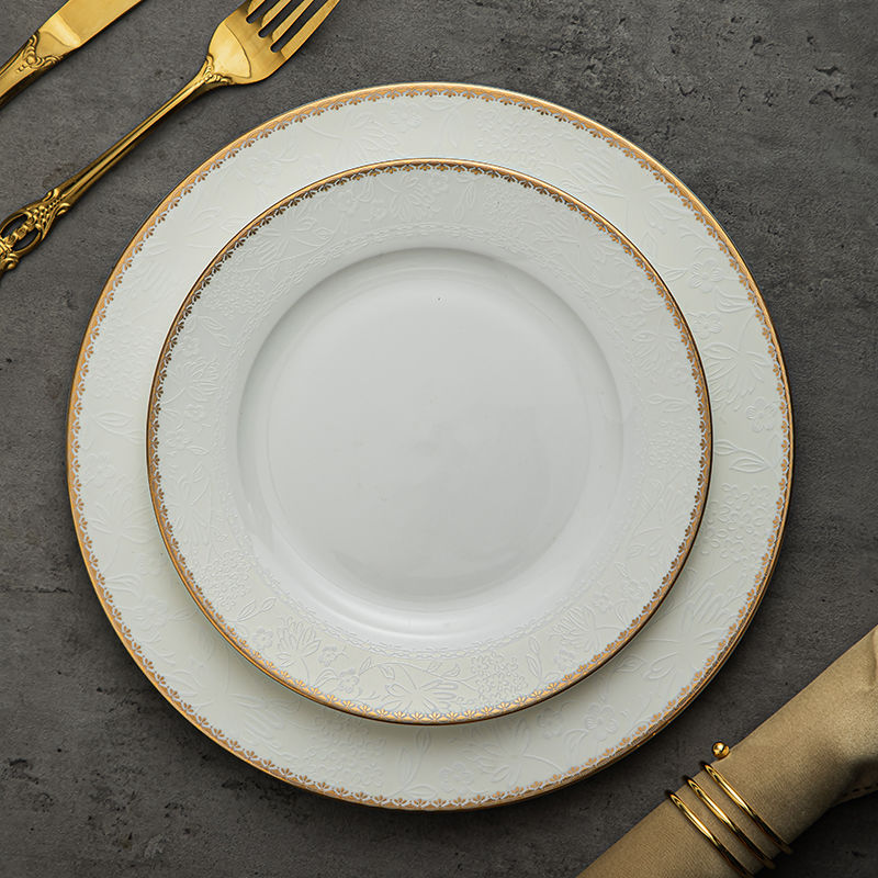 Peralatan dapur keramik piring - Gold Plated Cutlery ulasan dan harga