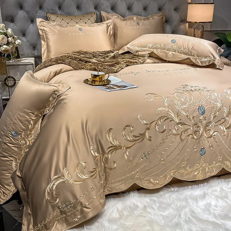 Seprai Bergaya Eropa Set Empat - Silk Pillowcase Set ulasan dan harga