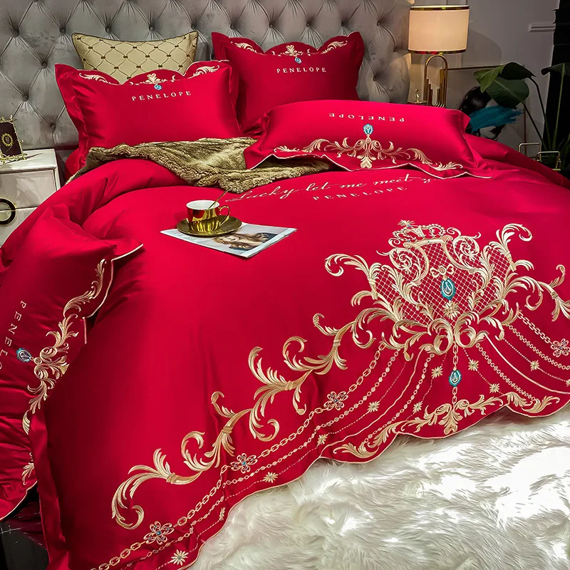 Seprai Bergaya Eropa Set Empat - Silk Pillowcase Set ulasan dan harga