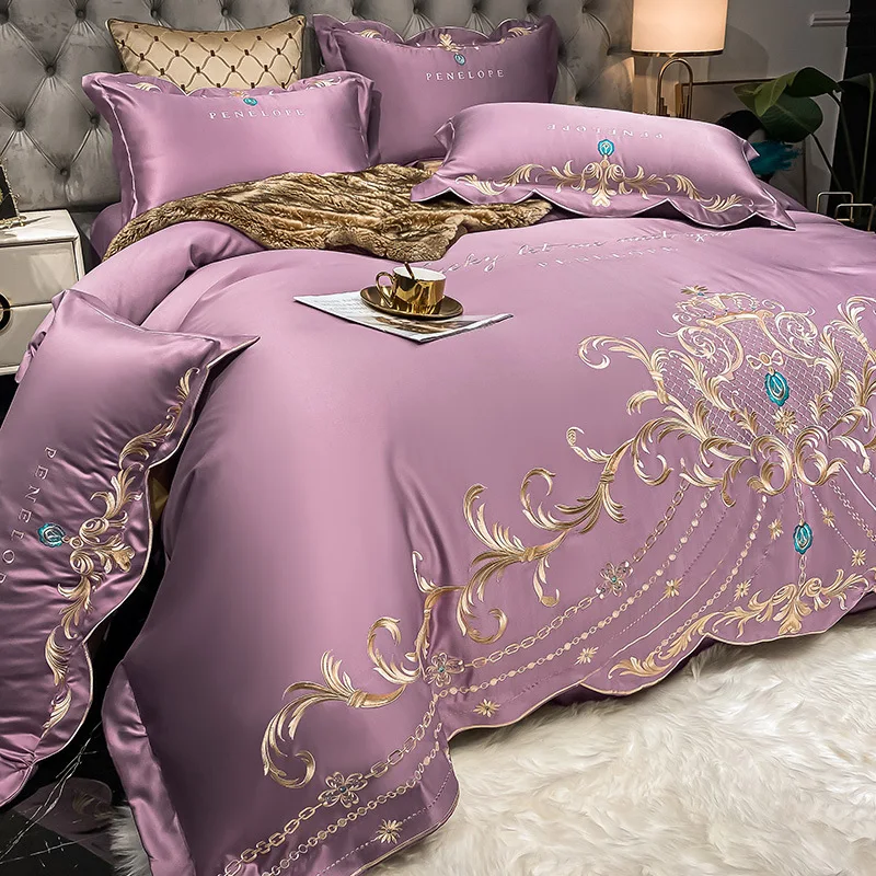 Seprai Bergaya Eropa Set Empat - Silk Pillowcase Set ulasan dan harga