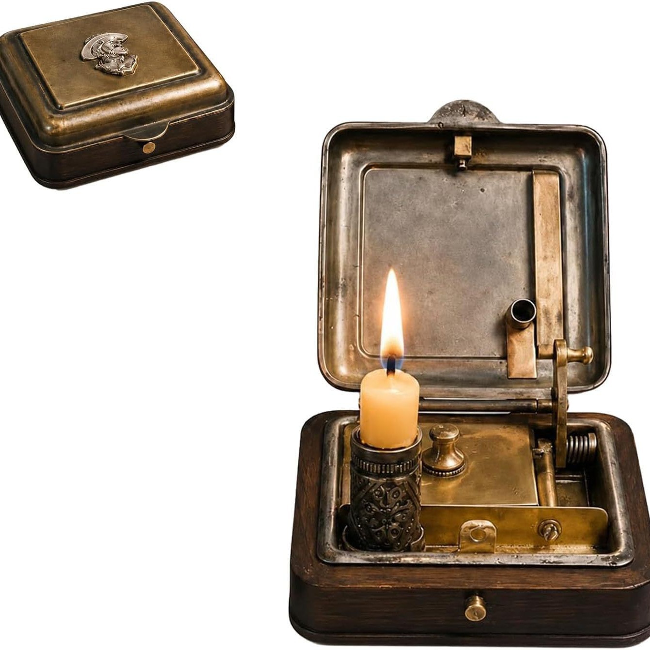Kotak Lilin Mekanis untuk Meja - Scented Candle Luxury ulasan dan harga