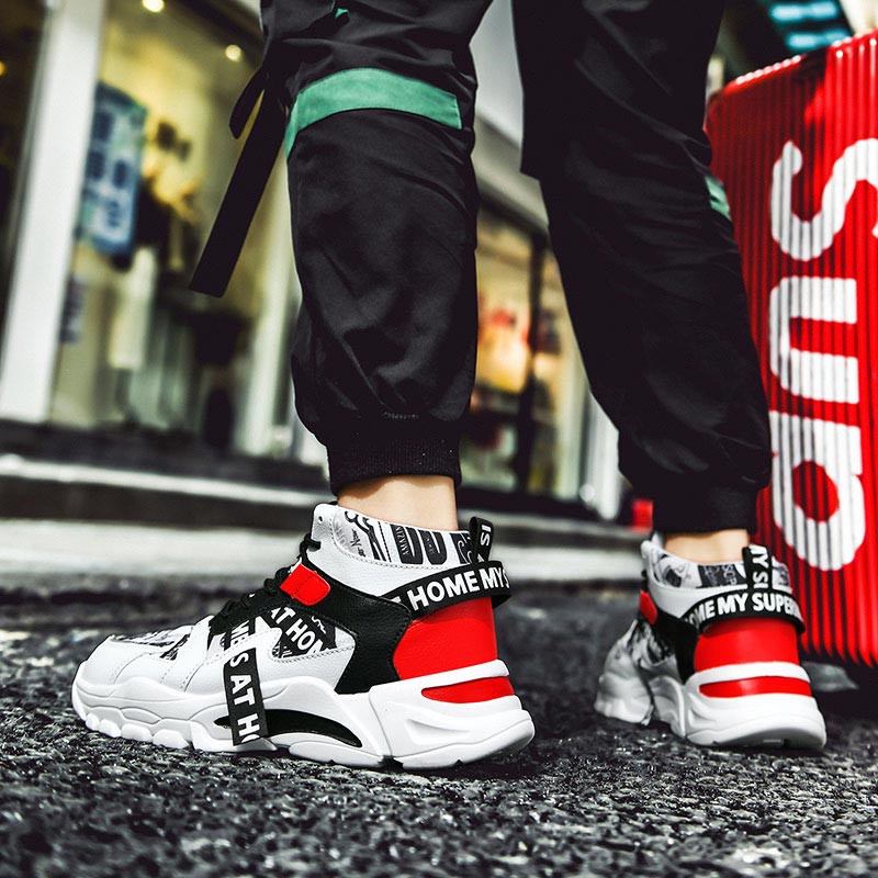 Sneakers Pria Chunky Atasan Ti - Luxury Lifestyle Resort ulasan dan harga