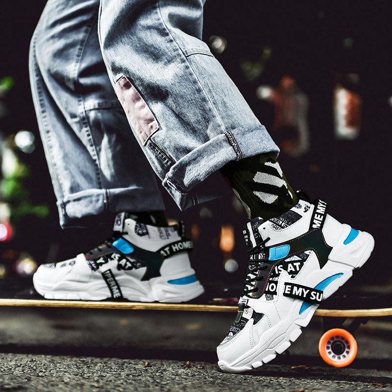 Sneakers Pria Chunky Atasan Ti - Luxury Lifestyle Resort ulasan dan harga