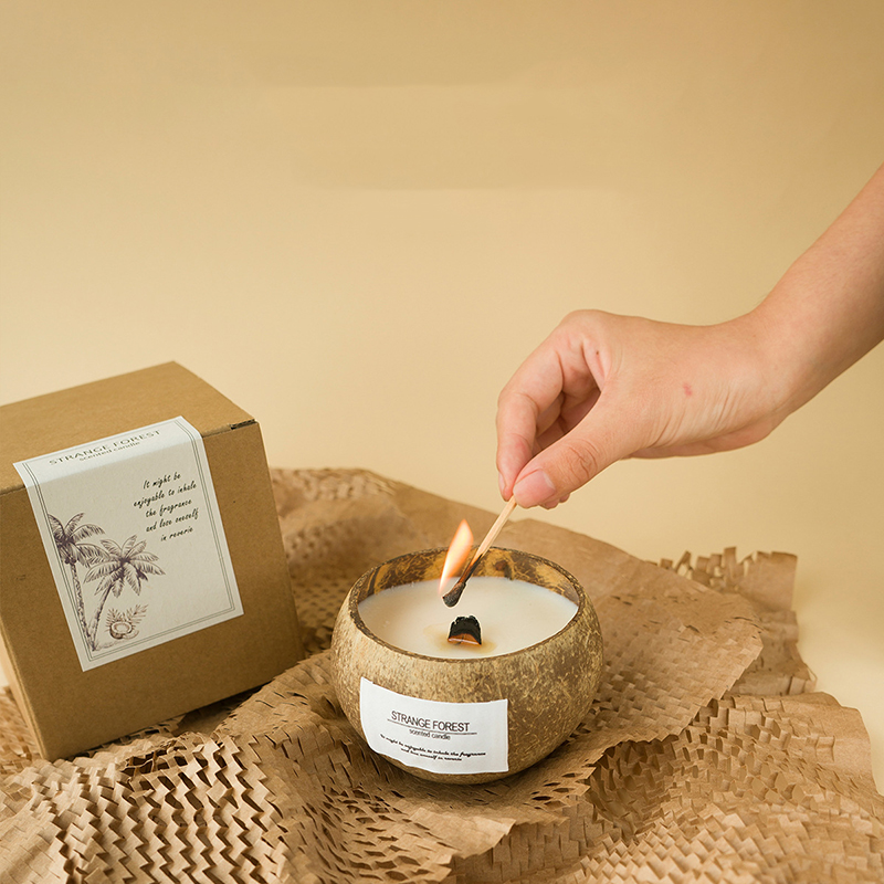 Lilin Aromaterapi Tempurung Ke - Scented Candle Luxury ulasan dan harga