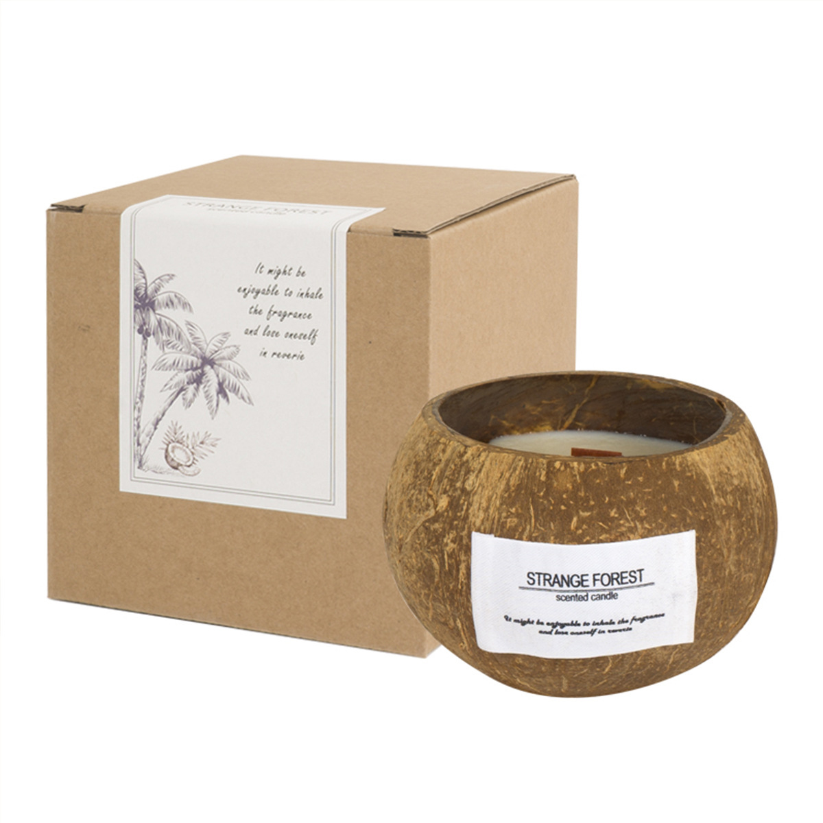 Lilin Aromaterapi Tempurung Ke - Scented Candle Luxury ulasan dan harga