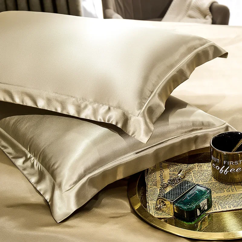 2 buah 100% sarung bantal sutr - Silk Pillowcase Set ulasan dan harga