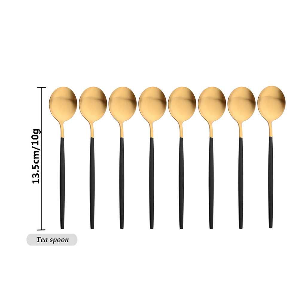 Drmfiy Set peralatan makan kop - Gold Plated Cutlery ulasan dan harga