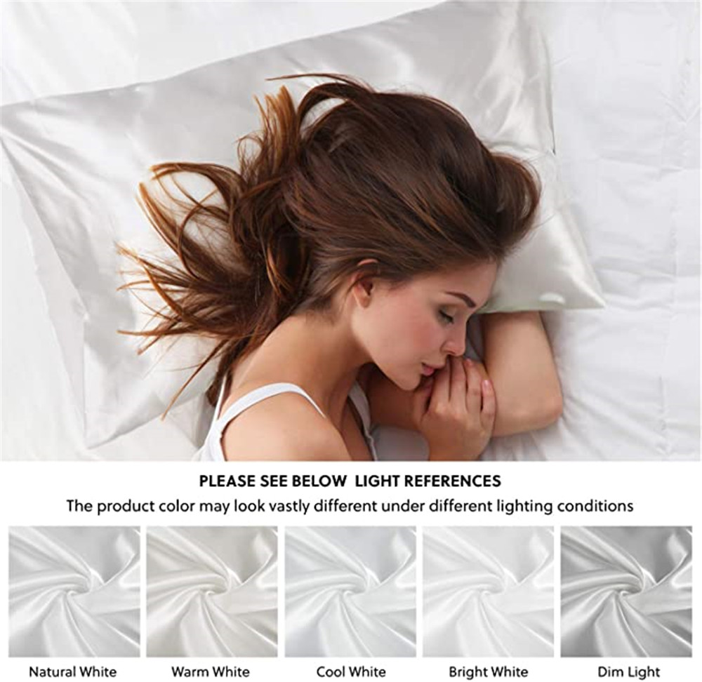 2 buah/lot sarung bantal Peraw - Silk Pillowcase Set ulasan dan harga