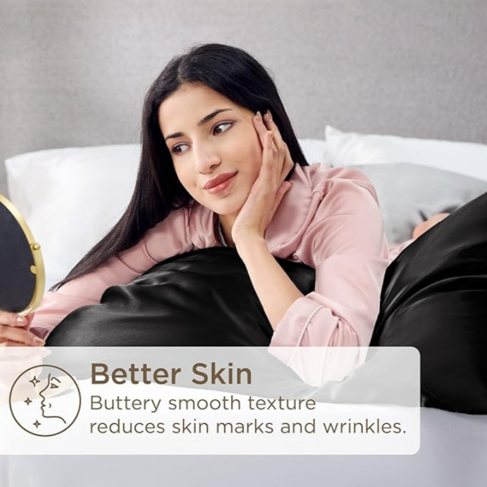1 Buah Sarung Bantal Sutra Hal - Silk Pillowcase Set ulasan dan harga