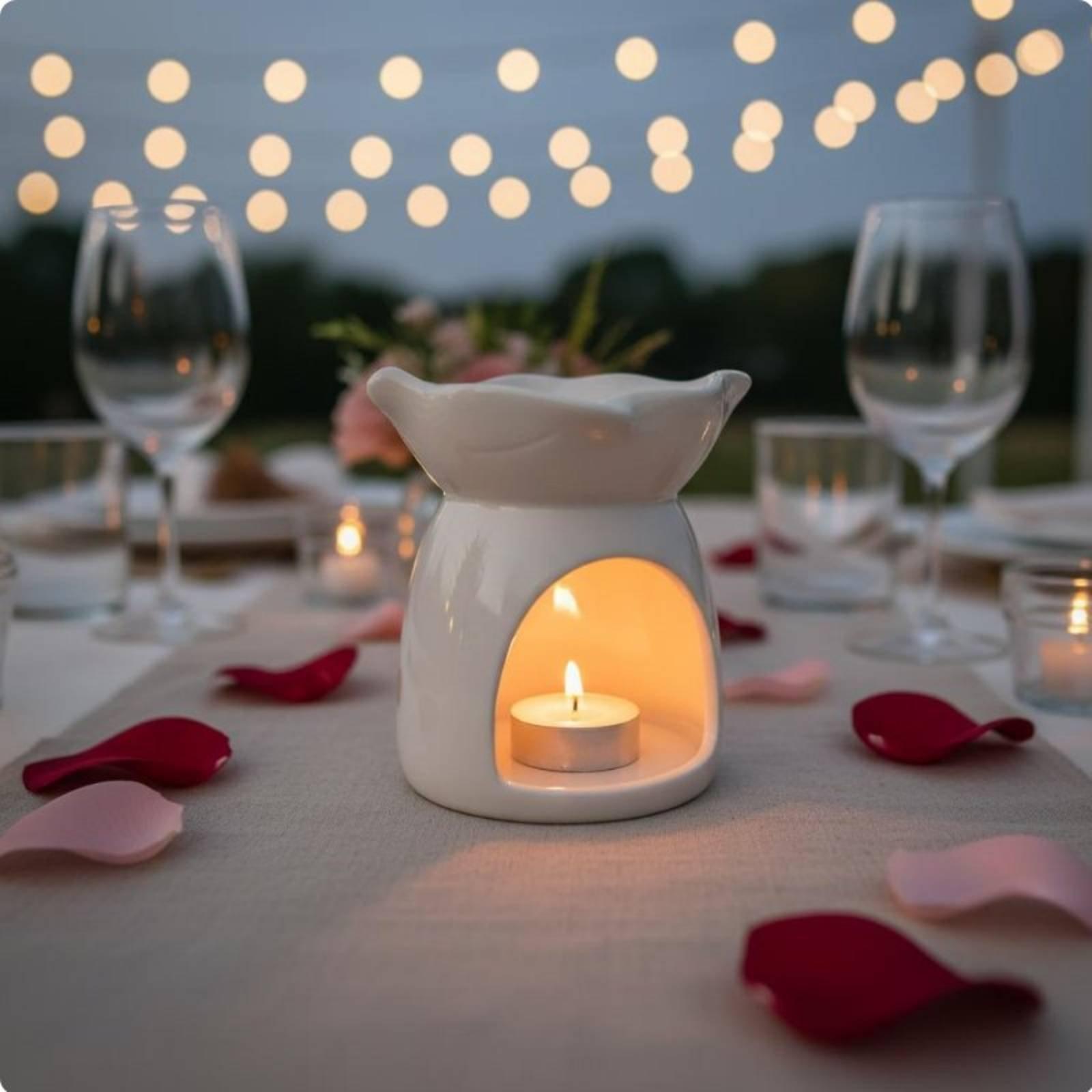 Tempat Lilin Keramik Pengharum - Scented Candle Luxury ulasan dan harga