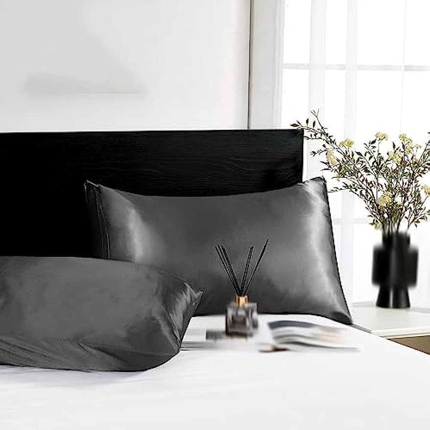 2pcs Sarung Bantal Sutra Satin - Silk Pillowcase Set ulasan dan harga