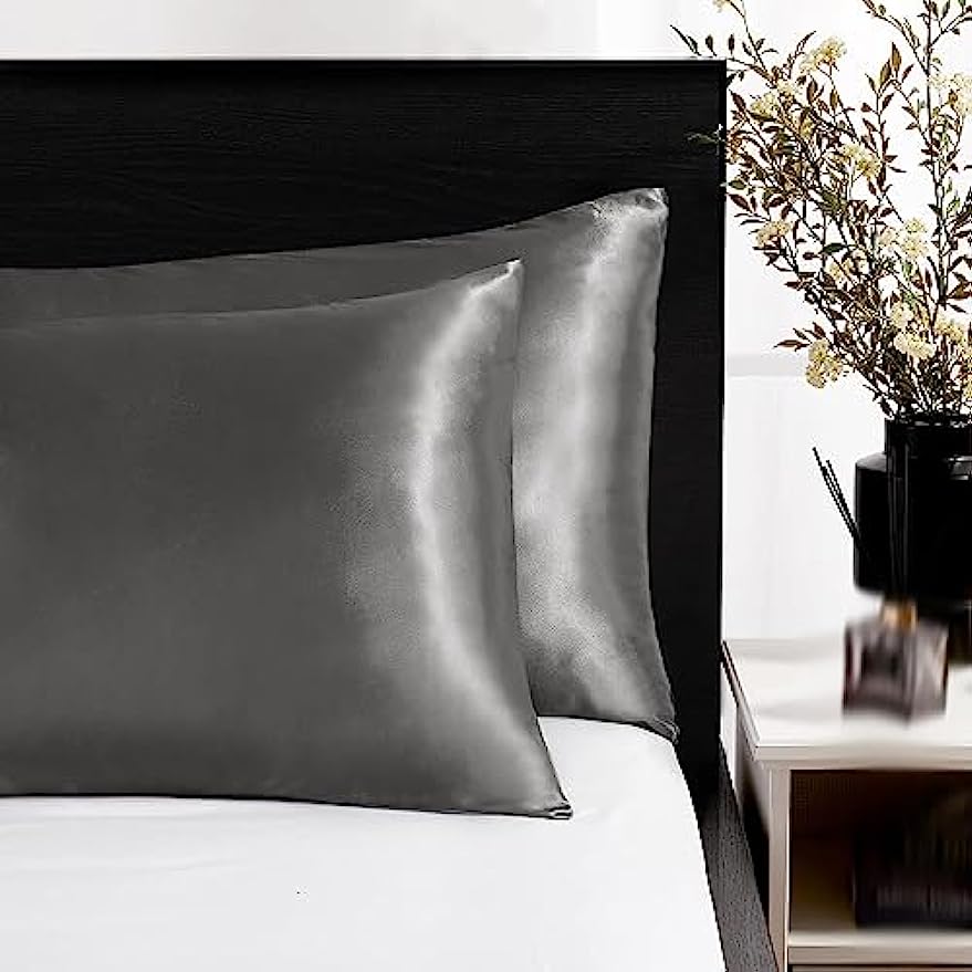 2pcs Sarung Bantal Sutra Satin - Silk Pillowcase Set ulasan dan harga