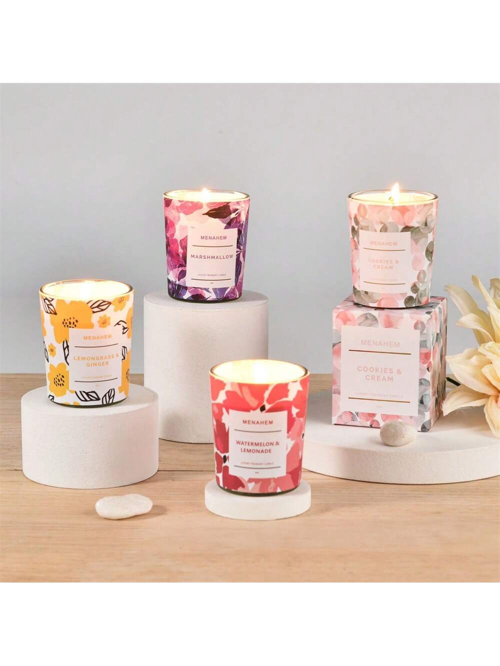 Lilin Aromaterapi, Lilin Kedel - Scented Candle Luxury ulasan dan harga